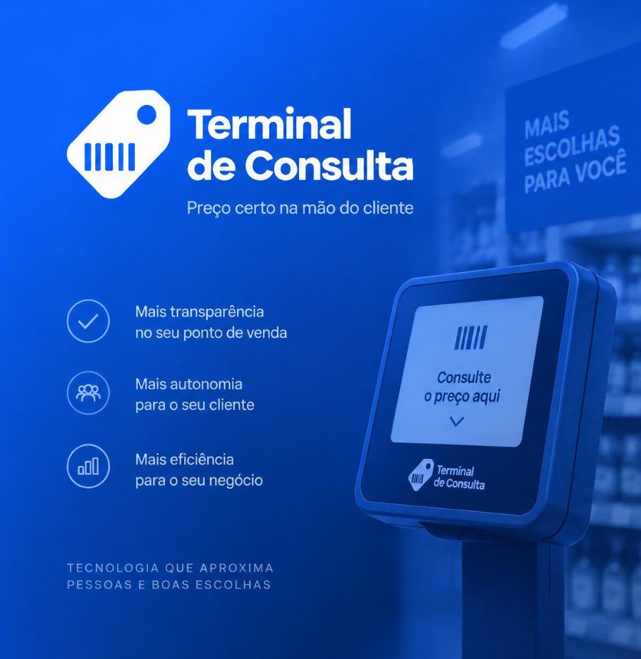 BipMix — Terminal de Consulta de Preços em ambiente de loja